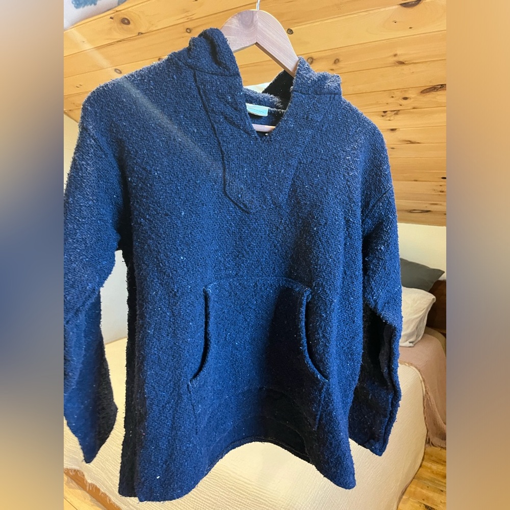 Cozy navy blue hoodie